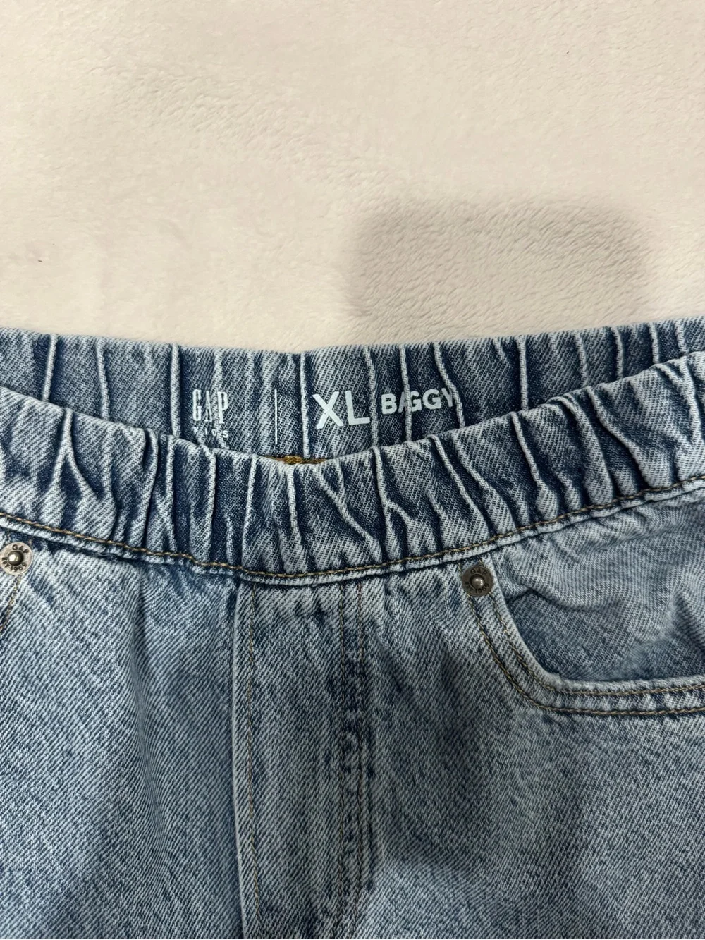 GAP Kids Light Blue Baggy Denim Jeans UNISEX